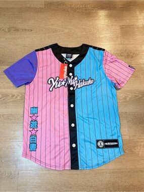Atsuko Anime Yu Yu Hakusho Size Large Baseball Jersey